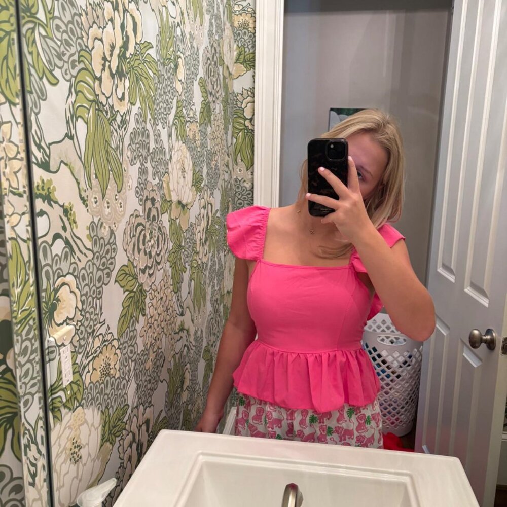 Zara Ruffle Top